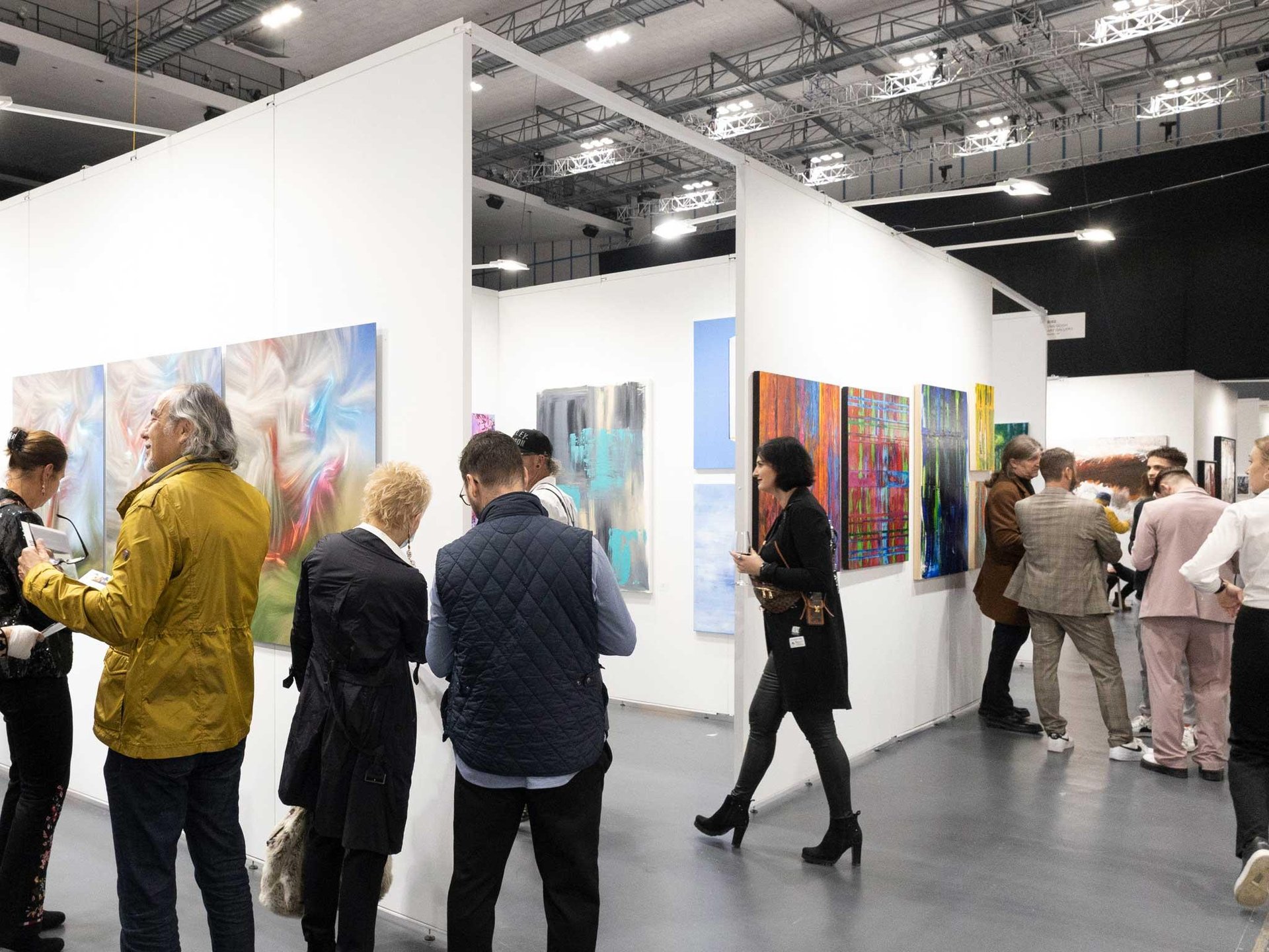 Immagini della fiera d'arte