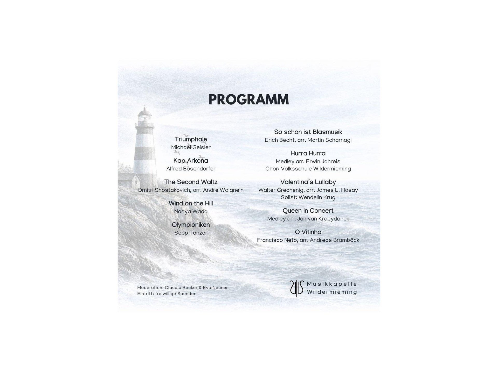 Program in time with the waves